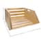 Good Wood by Leisure Arts&#xAE; 18&#x22; Open Front Wood Crate